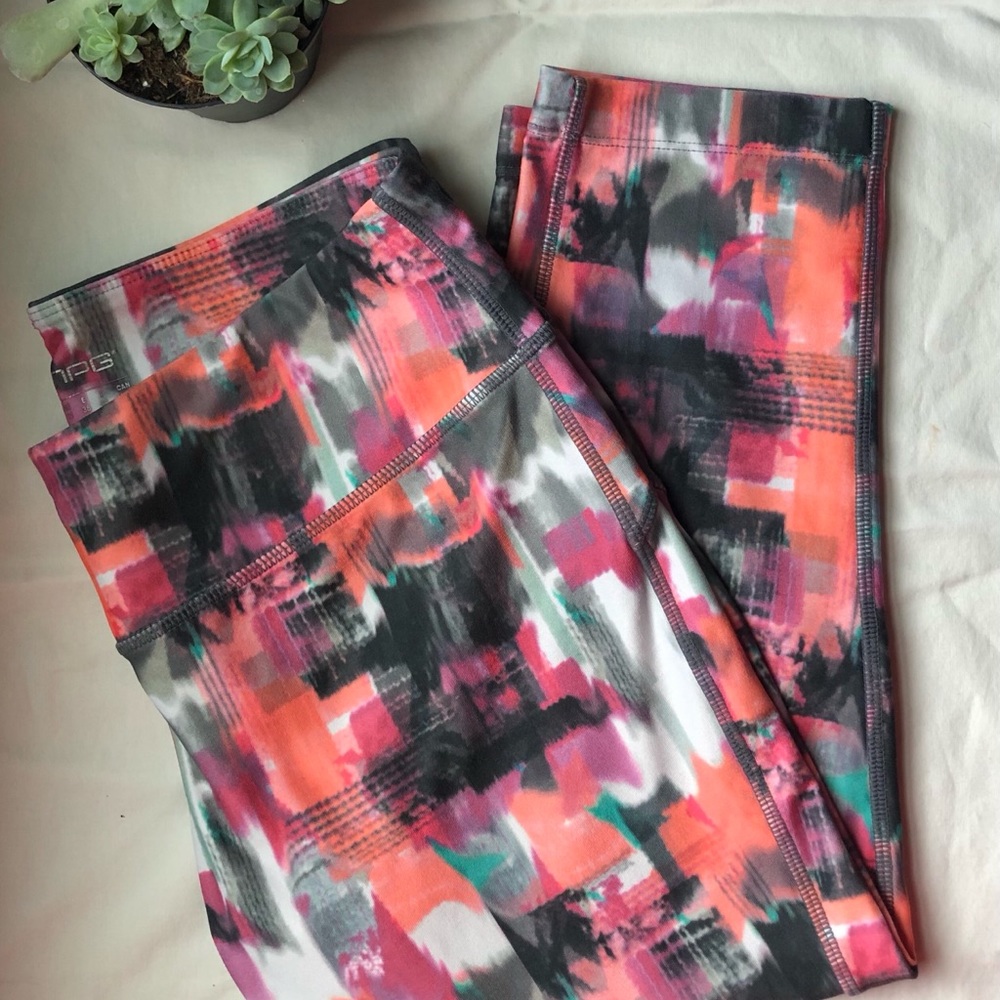Colorful Cropped Leggings